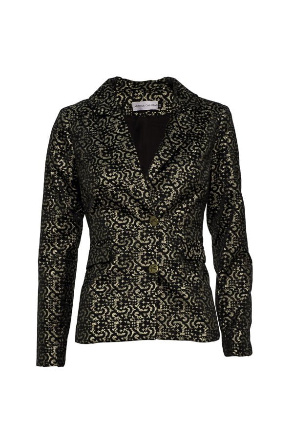 Blazer Salihli de Jacquard Lurex Halidi