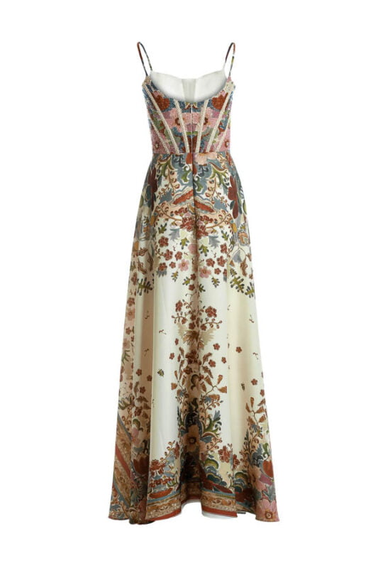 Vestido festa estampa Firenze