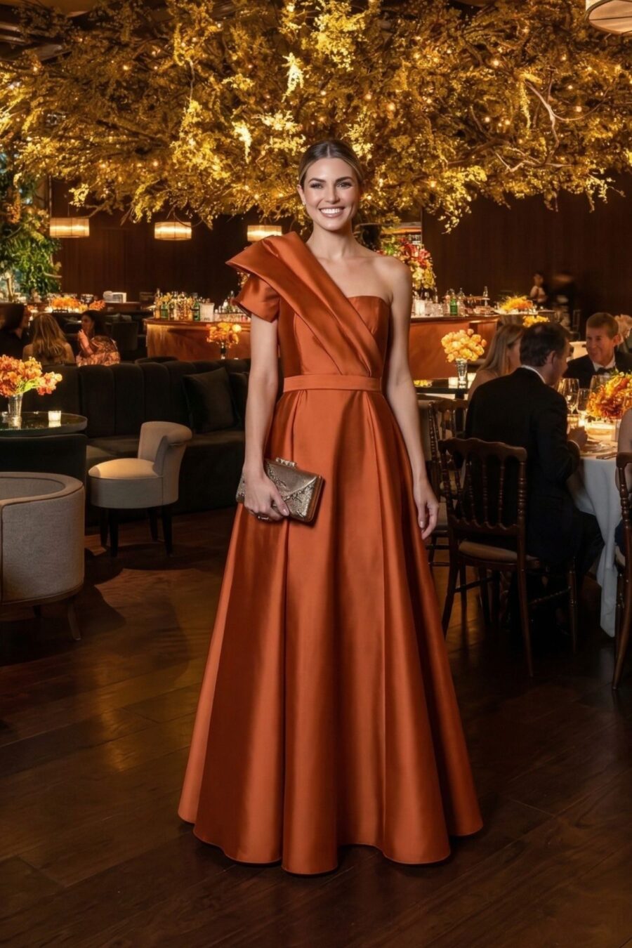 Vestido de Festa Vermelho Flecha Lima
