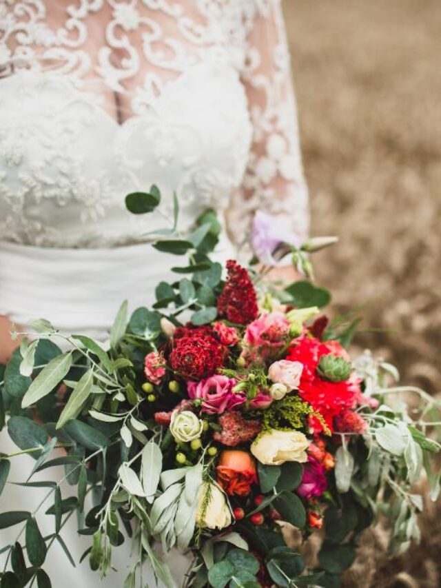 Noiva em casamento boho chic