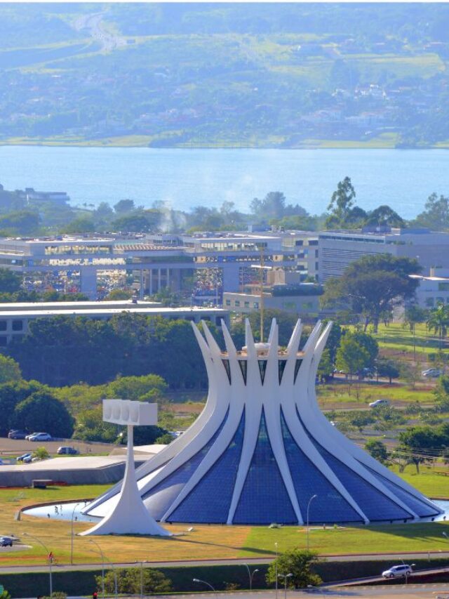 vista da catedral de brasilia