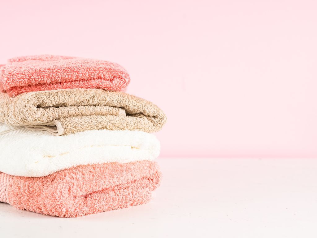 toalhas de banho coloridas