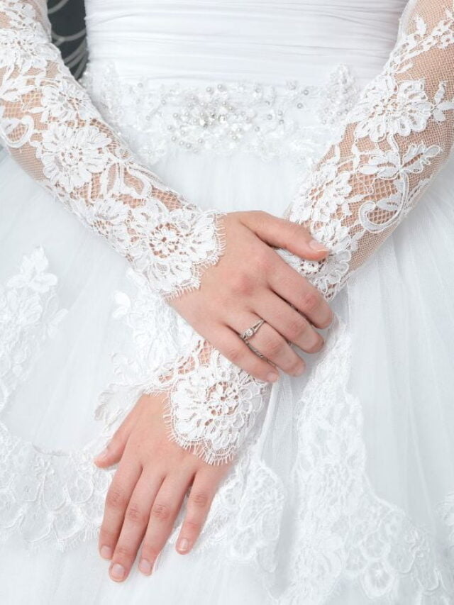vestido de noiva com manga