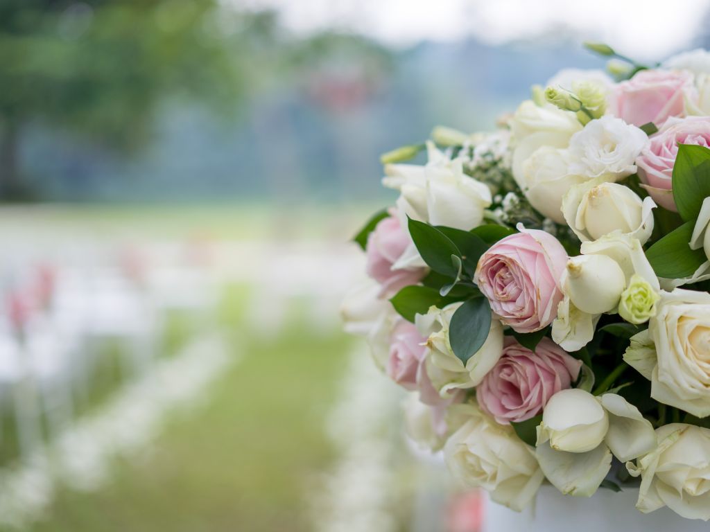 arranjo de flores para casamento