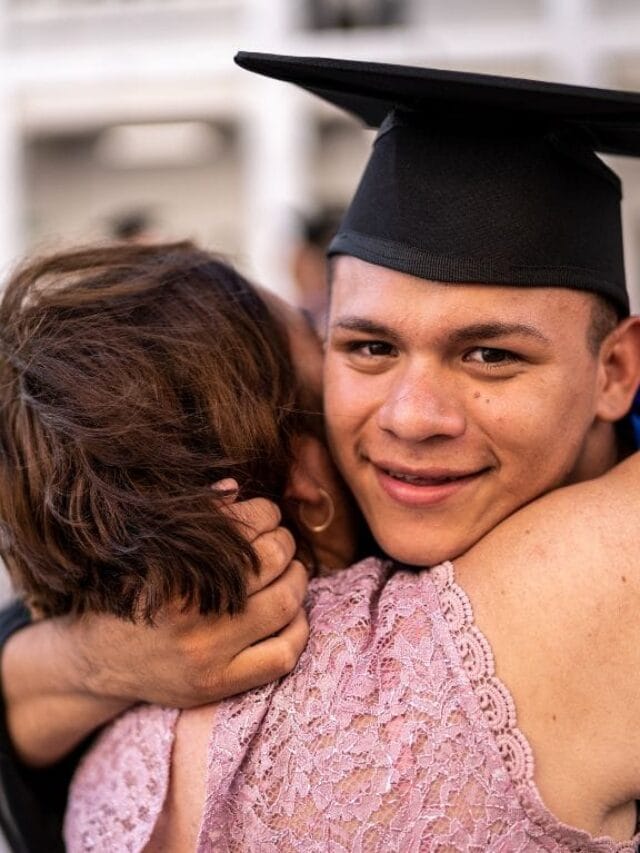 formando e sua mãe