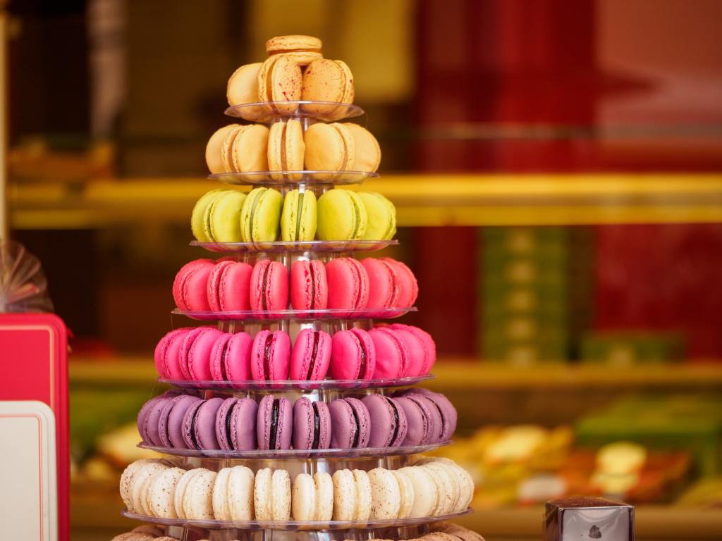 Torre de macarons