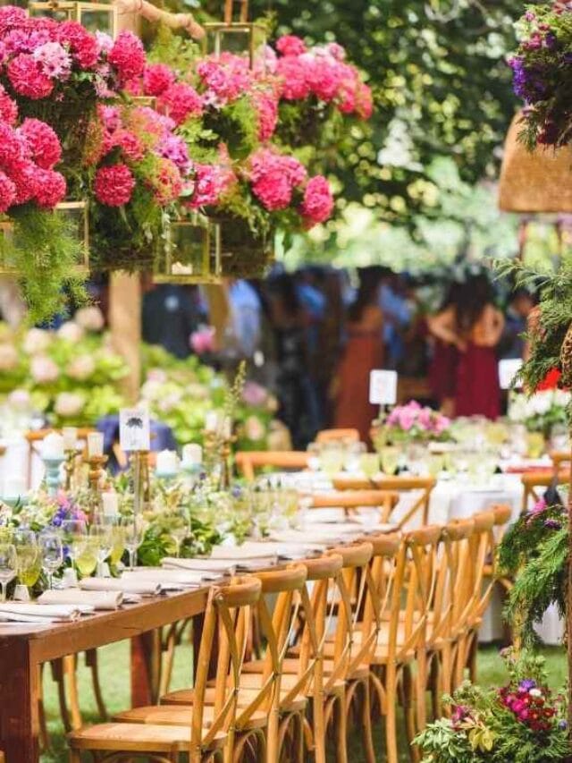 Mesa no casamento