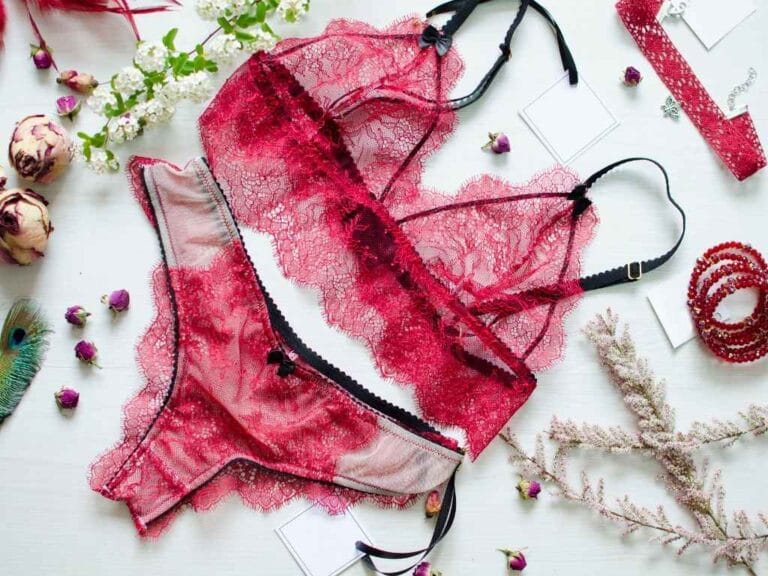 Lingerie vermelha