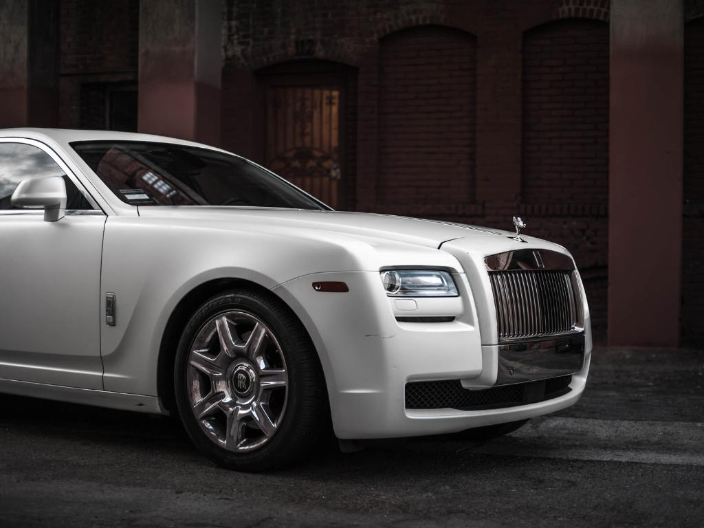 Rolls-Royce Phantom branco