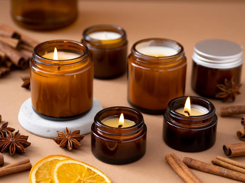 Vela aromáticas variadas