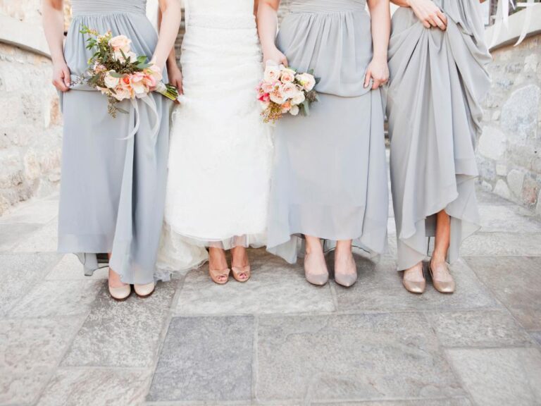 Madrinhas de casamento reunidas