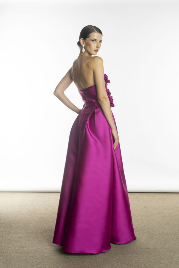 Vestido de festa fucsia larissa