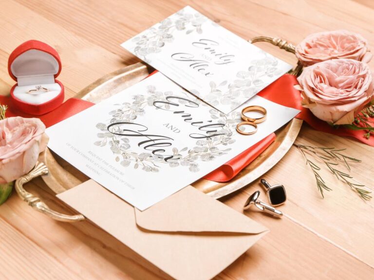 Convite de casamento