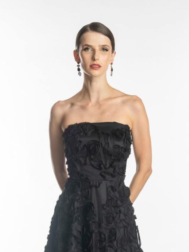 Como usar o vestido de gala preto​ com estilo?