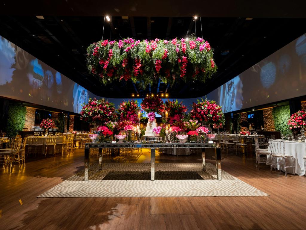 Decoração de casamento com flores