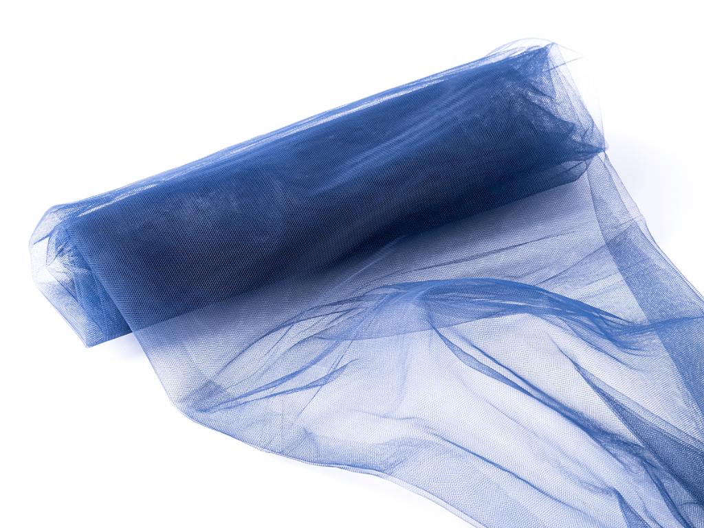 tule francês azul