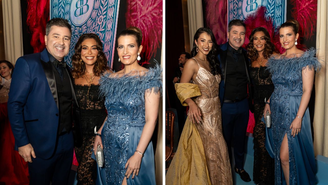 Juliana Paes, Arthur Caliman, Dra. Larissa Montanheiro e influenciadora Gabrielly Ono