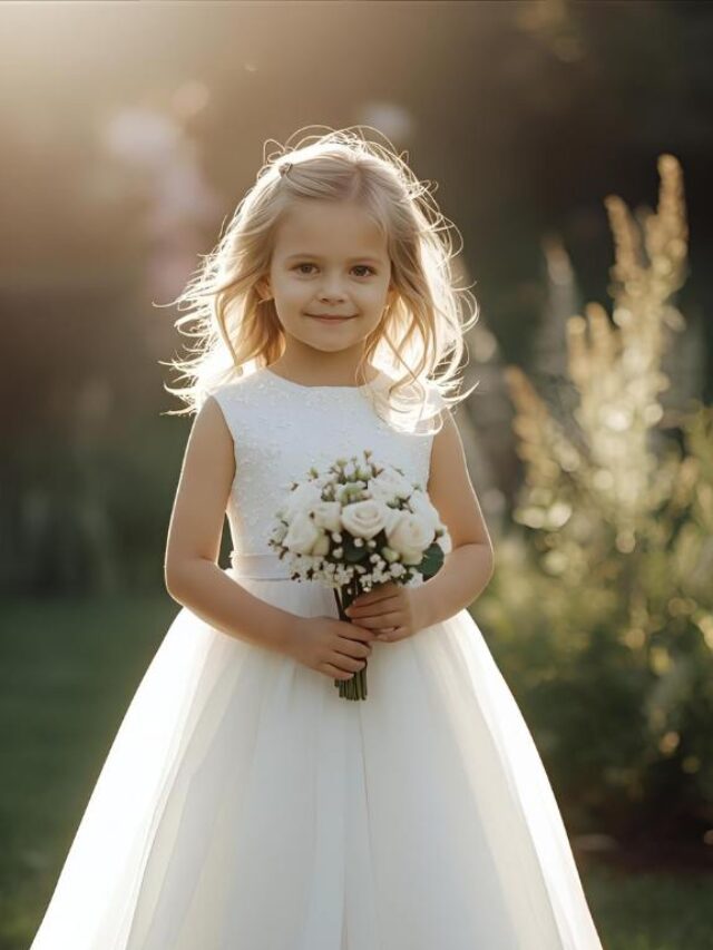 10 Inspirações de penteados para daminhas e floristas