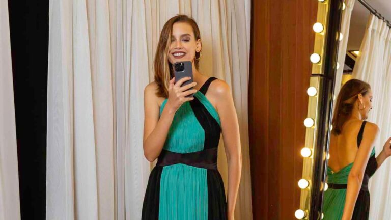 vestido bicolor arthur caliman