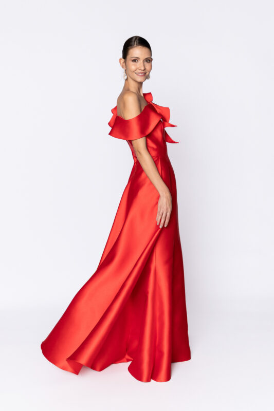 Vestido de festa vermelho princess Dai