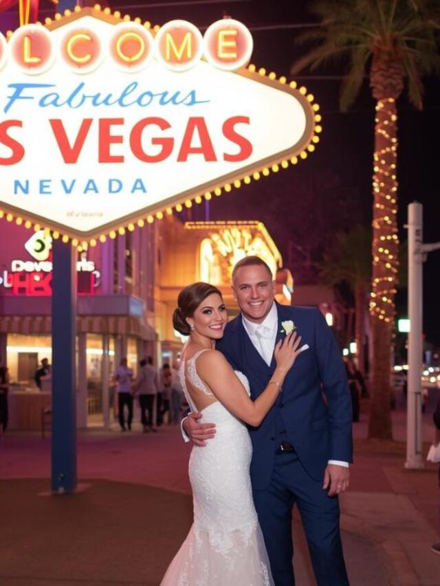 Guia para um casamento em Las Vegas com elegância