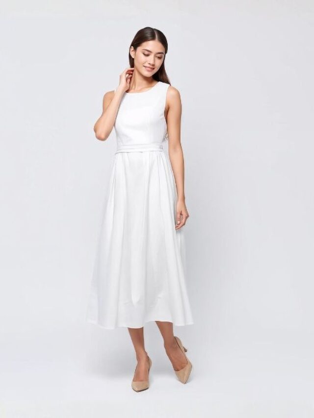 Vestido de festa midi com manga: referências para um visual sofisticado