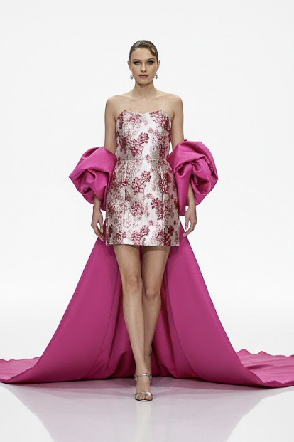 Vestido de festa curto Martina